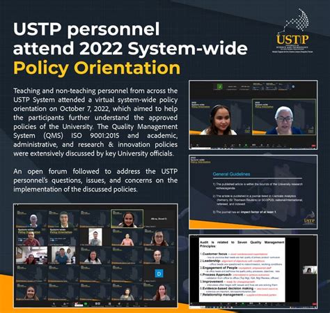 USTP Updates.